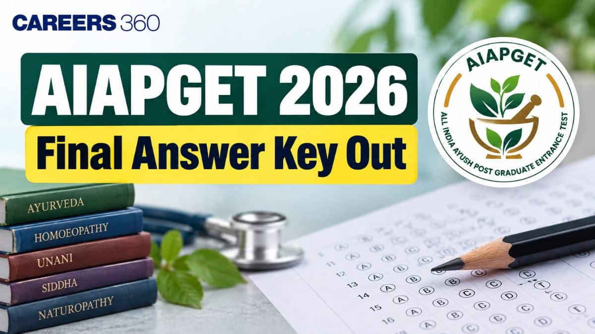 AIAPGET 2026 Final Answer Key OUT: Check Answers & Download PDF